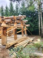Баня 125м2, 9х13м, бревно 300мм, Рублевка