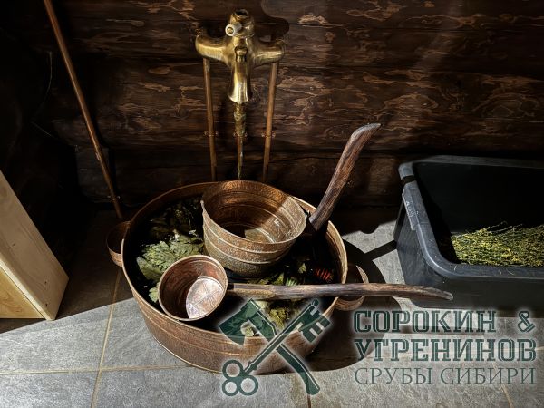 25 медное ведро для бани