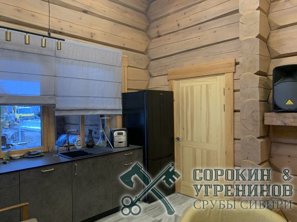 106 кухонная зона в бане