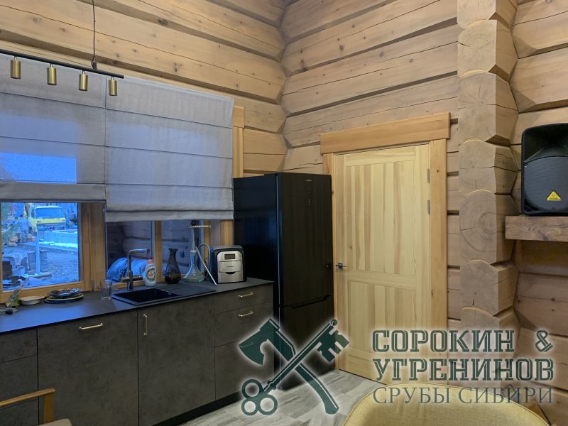 106 кухонная зона в бане