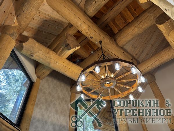 13 дом из бревен