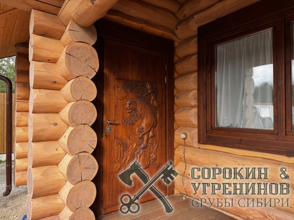 16 двери из кедра