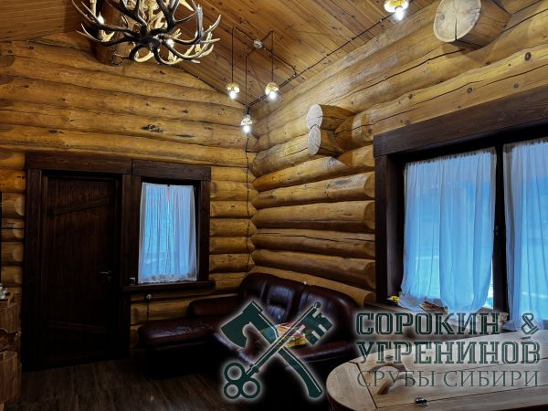 20 баня из бревна