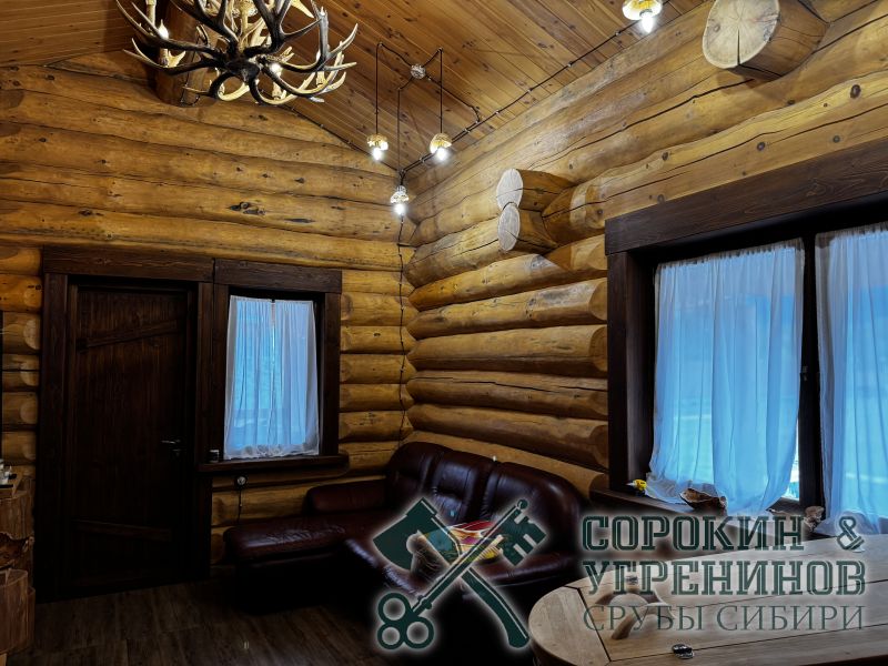 20 баня из бревна