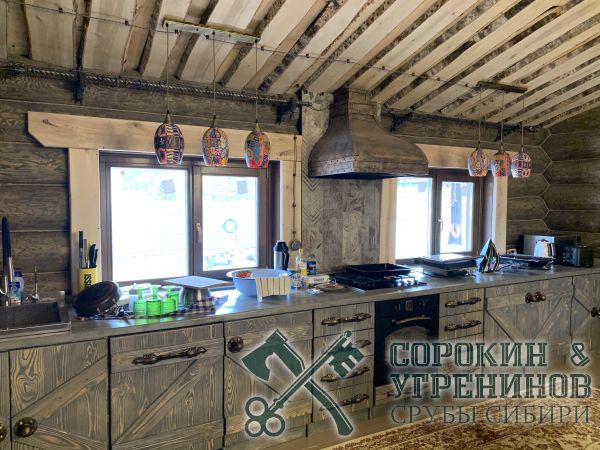 8 мебель из массива дерева в деревянном доме