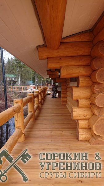 85 баня из бревна кедра 85 баня из бревна кедра