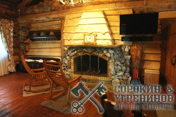 53 камин в бане