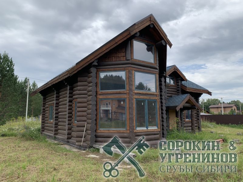 35 дом бревенчатыи из кедра
