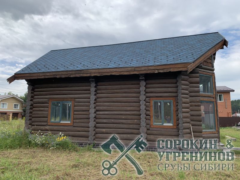 37 дом рубленыи из бревна