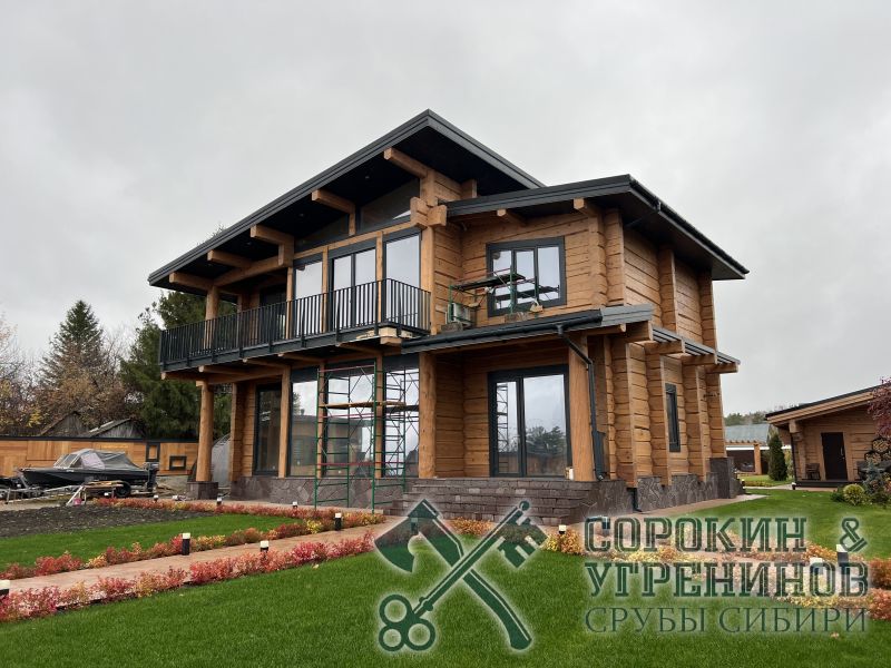 2 дом из лафет кедра