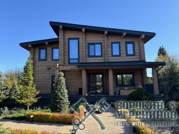 9 дома из лафета