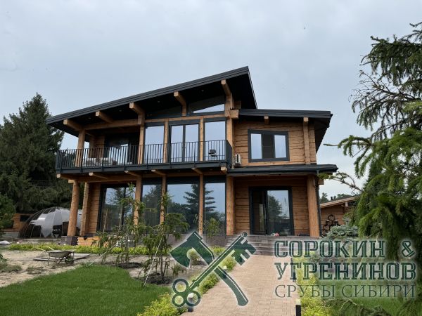 33 дом из лафет 266м2