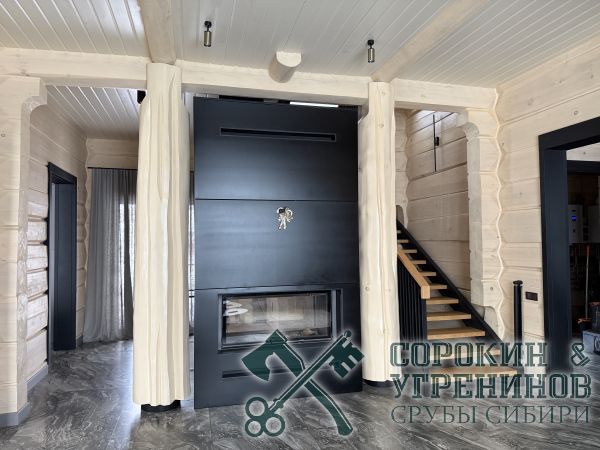 12 шикарныи дом из сруба