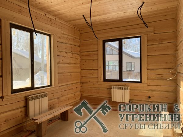 94 отделка дома из дерева