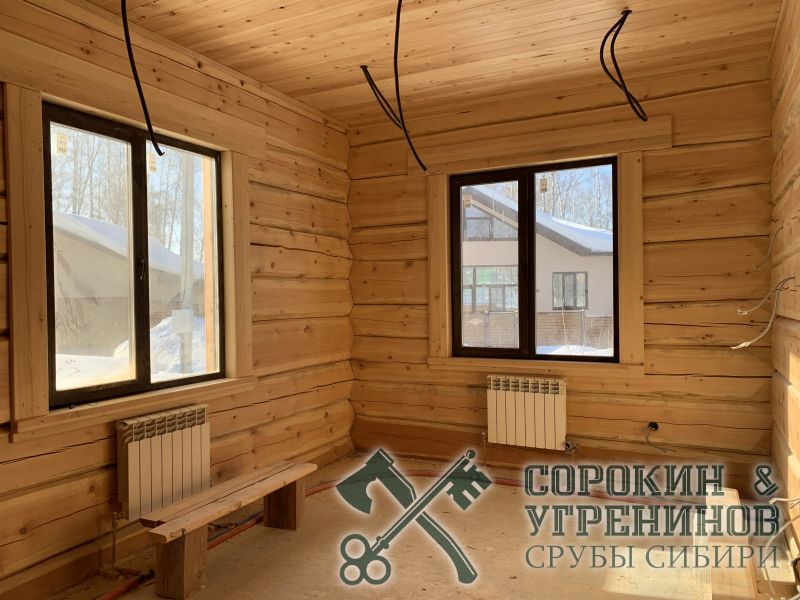 94 отделка дома из дерева