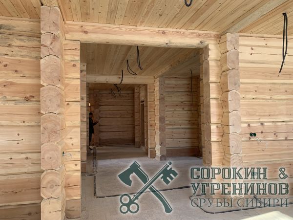 97 дом из лафета под ключ