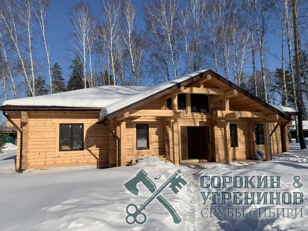 99 дом из лафета под ключ