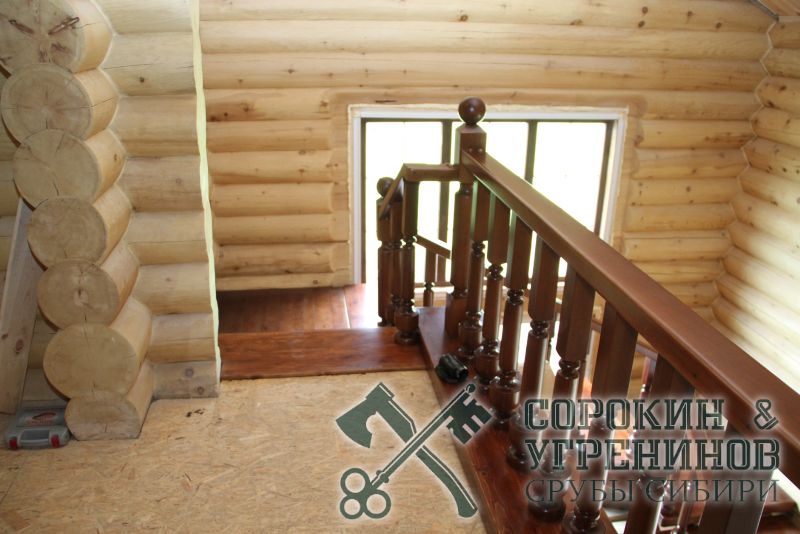 51 лестничныи марш сруб