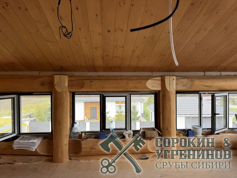 3 отделка сруба дома