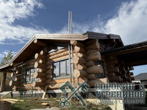 9 дом из большого педра кедра