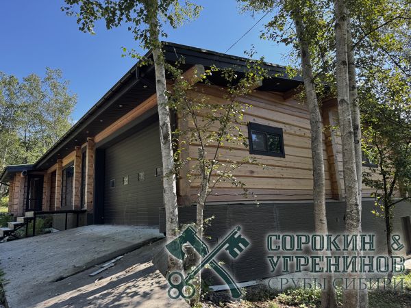 Дом из лафета