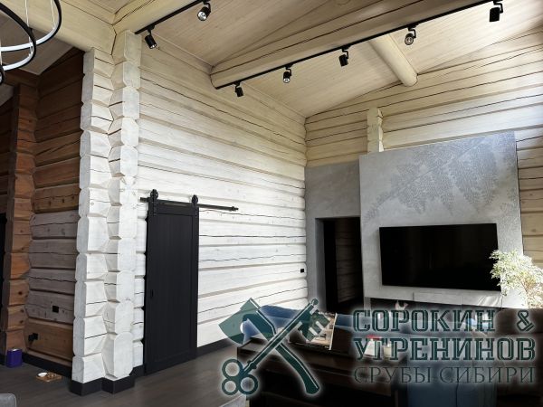 6 дом из лафета