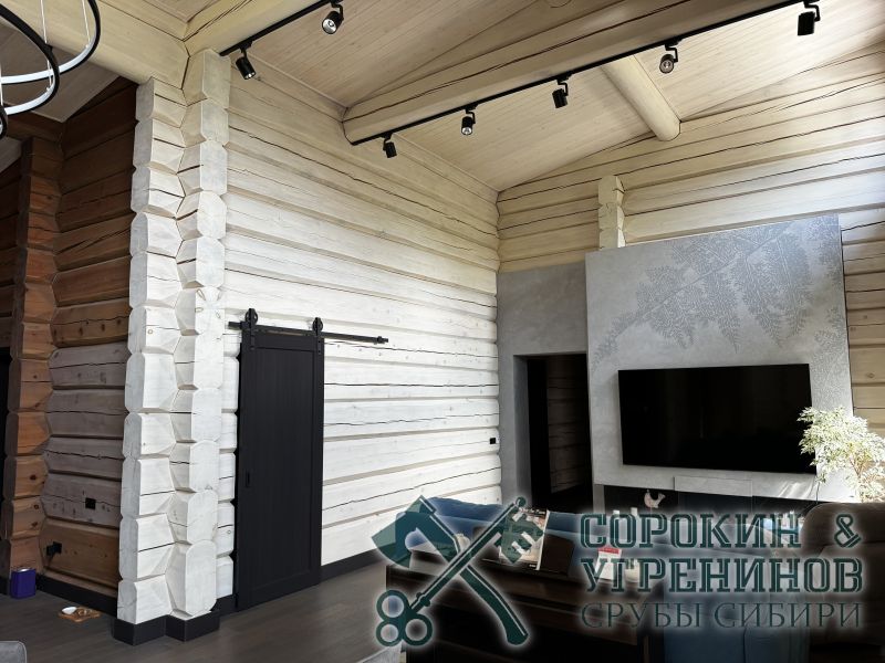 6 дом из лафета