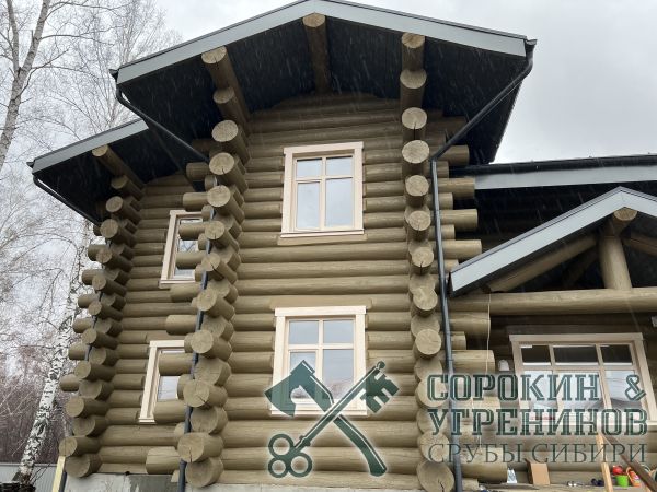 Сруб из бревна