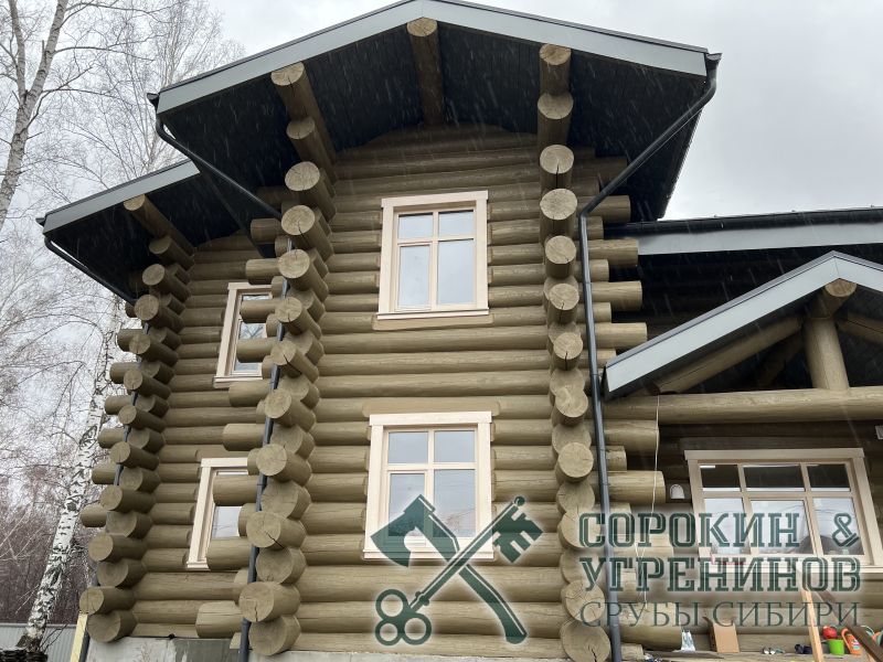 Сруб из бревна