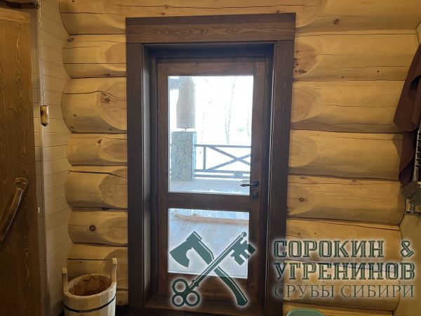 9 входная дверь с стеклом