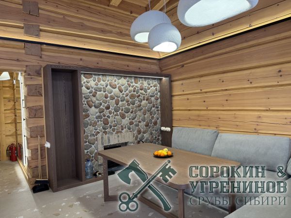 4 русская баня внутри