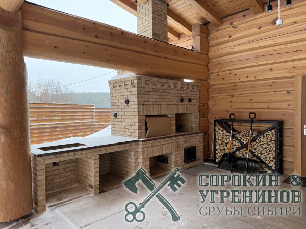 39 печь барбекю из кирпича