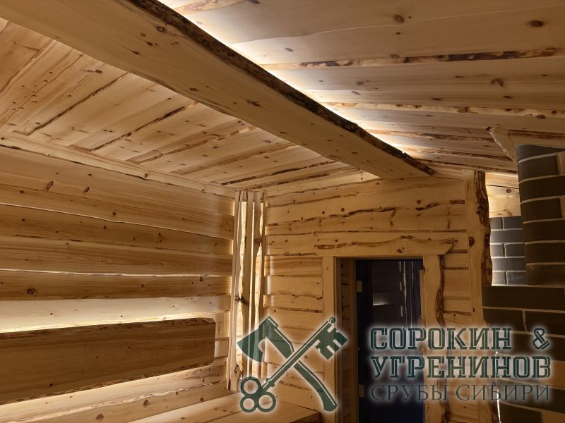 4 отдлка бани из кедра