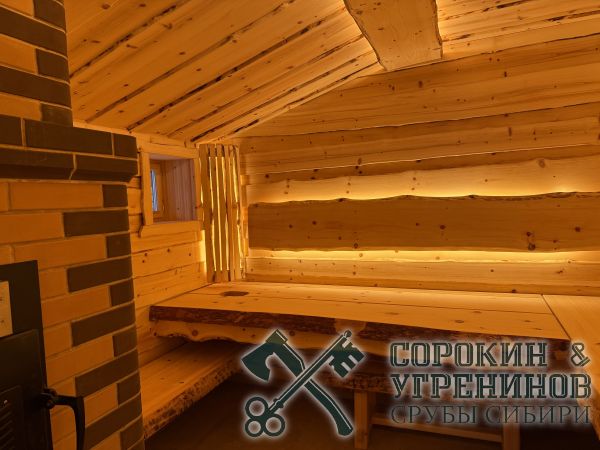 7 русская баня на дровах