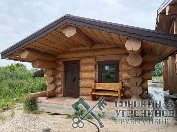 4 баня из кедра