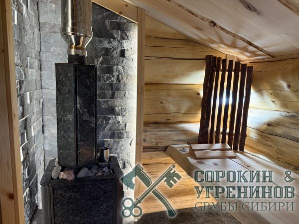 8 парная с печью изистим