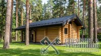 Баня Сочи площадью 45 кв.м., размер сруба 4,6х10,4 метра, бревно диаметром 280 мм Баня Сочи площадью 45 кв.м., размер сруба 4,6х10,4 метра, бревно диаметром 280 мм