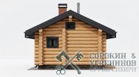 Баня Сочи площадью 45 кв.м., размер сруба 4,6х10,4 метра, бревно диаметром 280 мм Баня Сочи площадью 45 кв.м., размер сруба 4,6х10,4 метра, бревно диаметром 280 мм