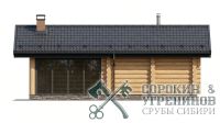 Баня Сочи площадью 45 кв.м., размер сруба 4,6х10,4 метра, бревно диаметром 280 мм Баня Сочи площадью 45 кв.м., размер сруба 4,6х10,4 метра, бревно диаметром 280 мм