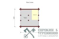 Баня Подольск площадью 140 кв.м., размер сруба 9,6х13 метров, бревно диаметром 280 мм Баня Подольск площадью 140 кв.м., размер сруба 9,6х13 метров, бревно диаметром 280 мм