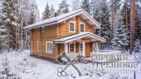 Дом Барвиха площадью 150 кв.м.,  размер сруба 6,6х12 метров,  лафет сечением 250х400мм