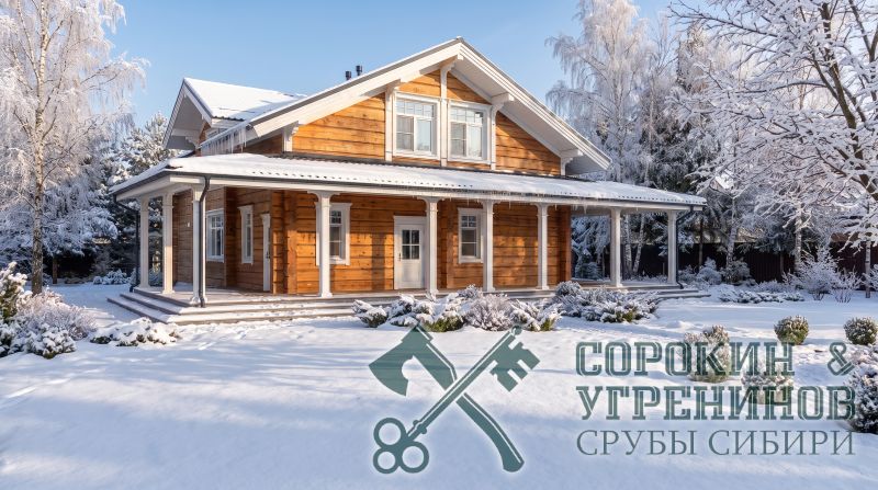 Дом Дубровка площадью 410 кв.м., размер сруба 16х19 метров, лафет сечением 250х400 мм Дом Дубровка площадью 410 кв.м., размер сруба 16х19 метров, лафет сечением 250х400 мм